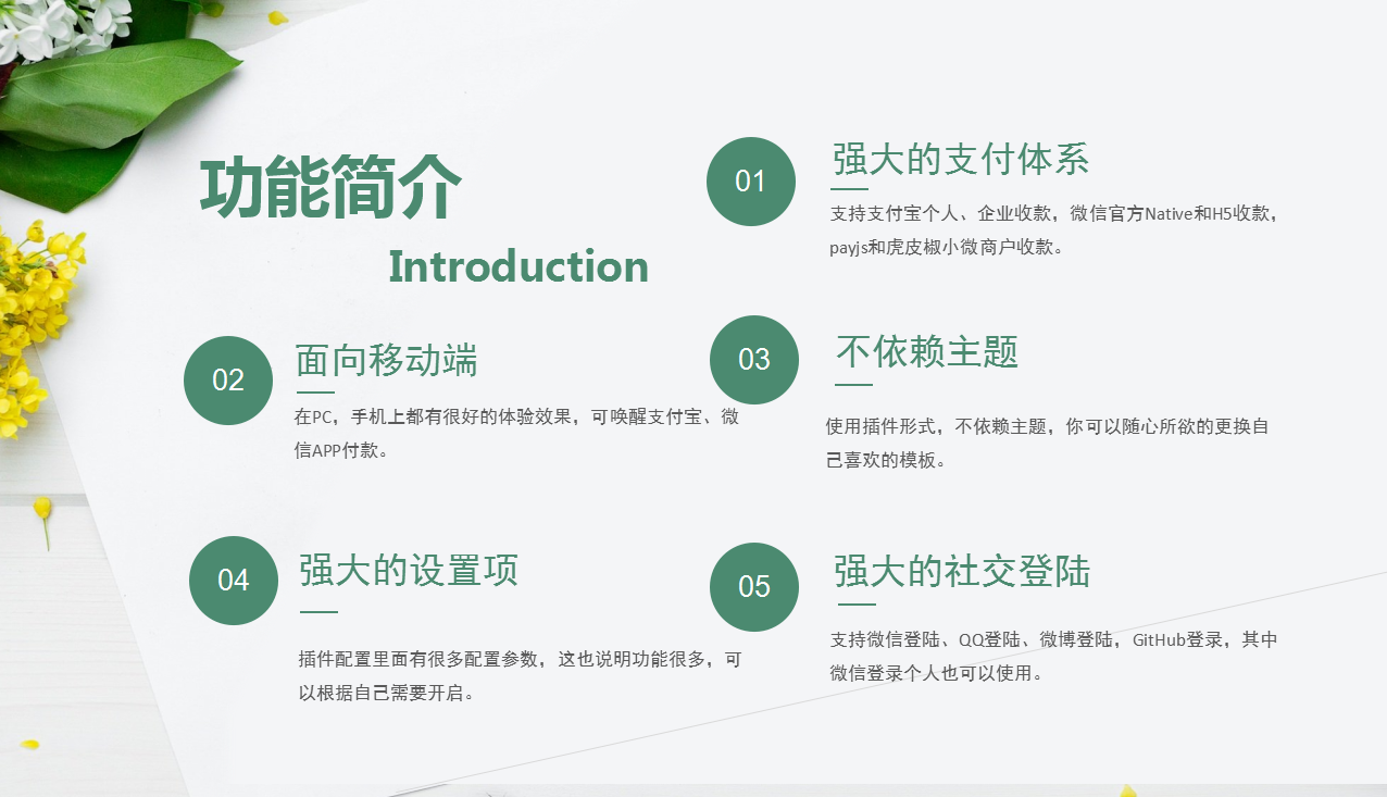 功能简介